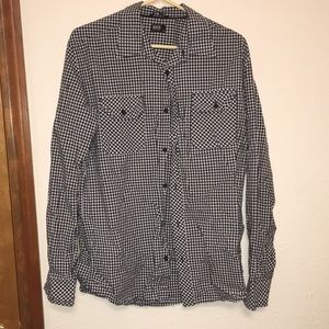 BKE black and white flannel.